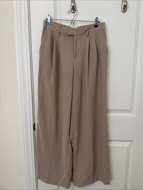 a new day Taupe Wide-Leg Trousers